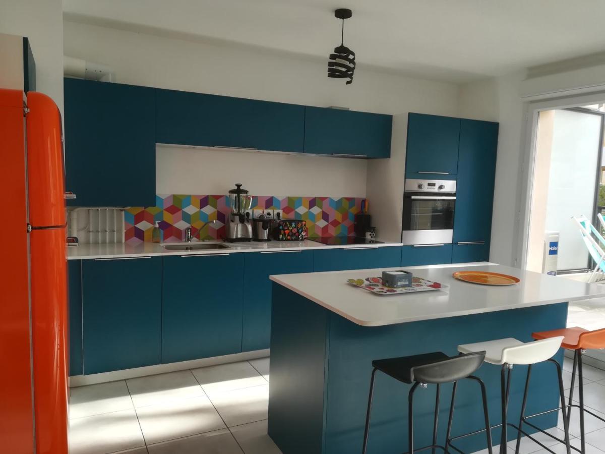 Bel appartement avec terrasse - Plage de Carro à pied Martigues Exterior foto