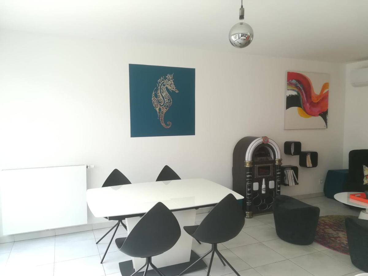 Bel appartement avec terrasse - Plage de Carro à pied Martigues Exterior foto