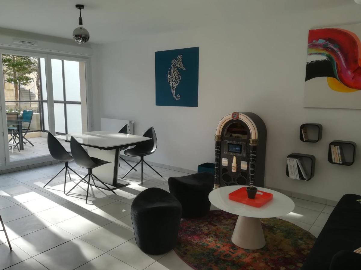 Bel appartement avec terrasse - Plage de Carro à pied Martigues Exterior foto